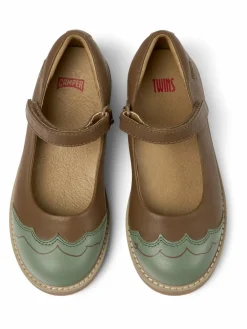 Camper Mädchen<Kinder Ballerinas - Savina Twins braun uni
