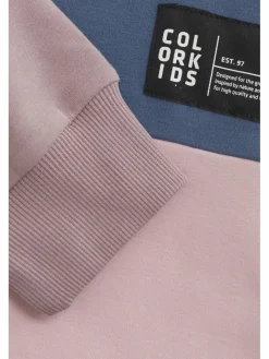 ColorKids Jungen|Mädchen<Kinder Hoodie - COSweat rosa uni