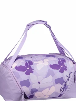 satch Mädchen<Kinder Reisetasche - Sporttasche lila uni