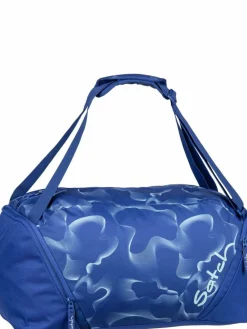 satch Mädchen<Kinder Reisetasche - Sporttasche blau uni