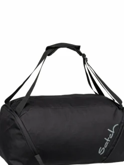 satch Mädchen<Kinder Reisetasche - Sporttasche schwarz uni