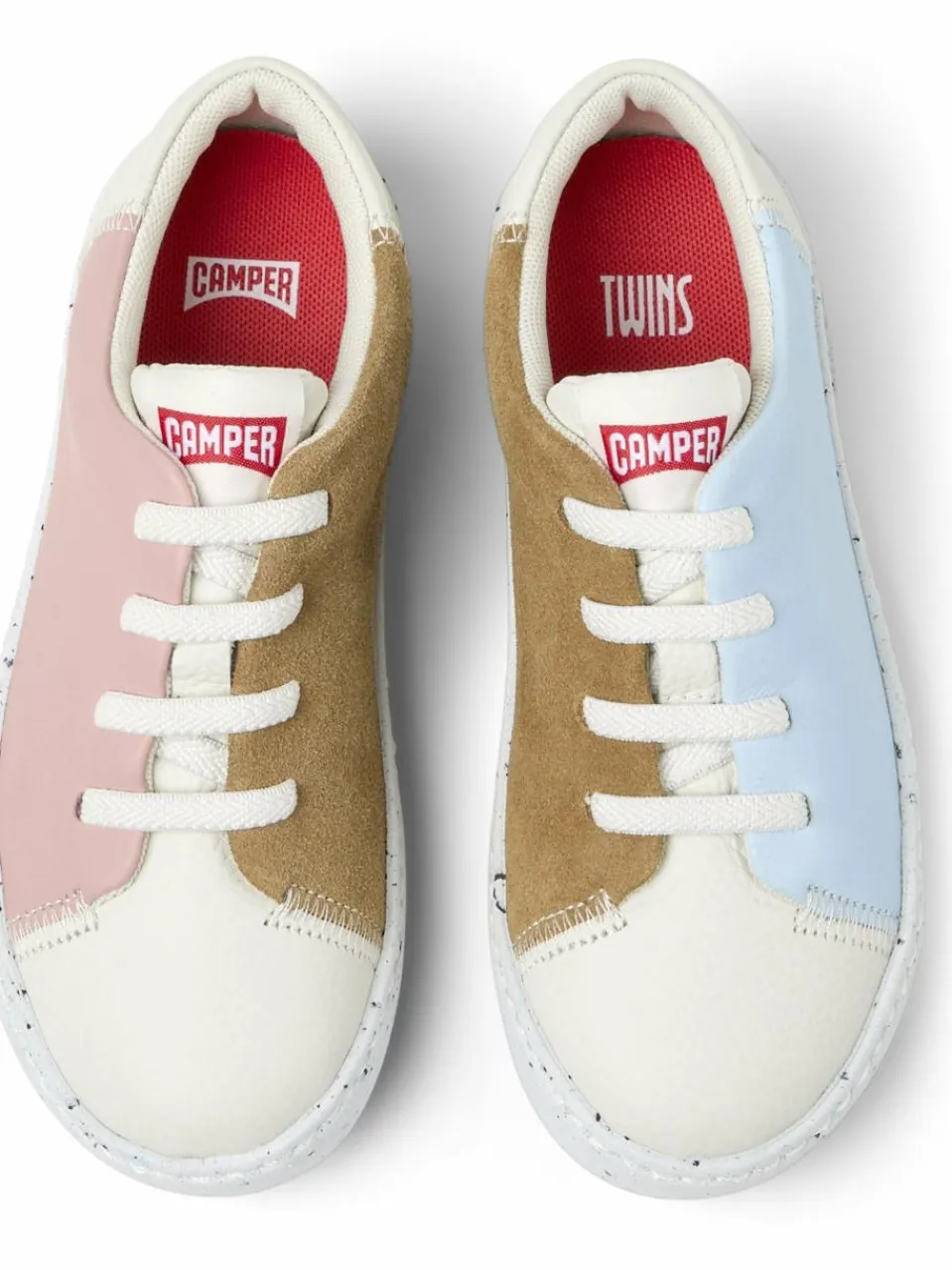 Camper Mädchen|Jungen<Kinder Schnürschuhe - Peu Touring mehrfarbig uni