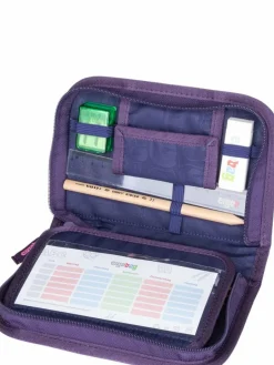 ergobag Jungen<Kinder Schulranzen - cubo Set GLOW mehrfarbig gemustert