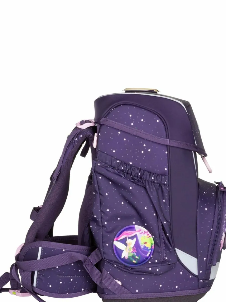 ergobag Jungen<Kinder Schulranzen - cubo Set GLOW mehrfarbig gemustert