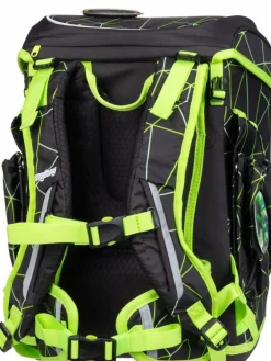 ergobag Jungen|Mädchen<Kinder Schulranzen - cubo light Set LUMI mehrfarbig gemustert