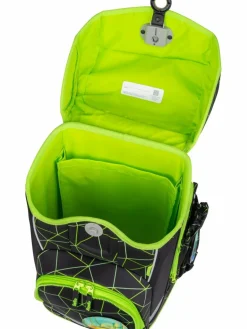 ergobag Jungen|Mädchen<Kinder Schulranzen - cubo light Set LUMI mehrfarbig gemustert