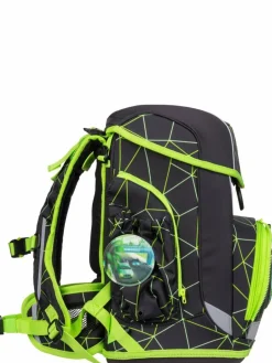 ergobag Jungen|Mädchen<Kinder Schulranzen - cubo light Set LUMI mehrfarbig gemustert