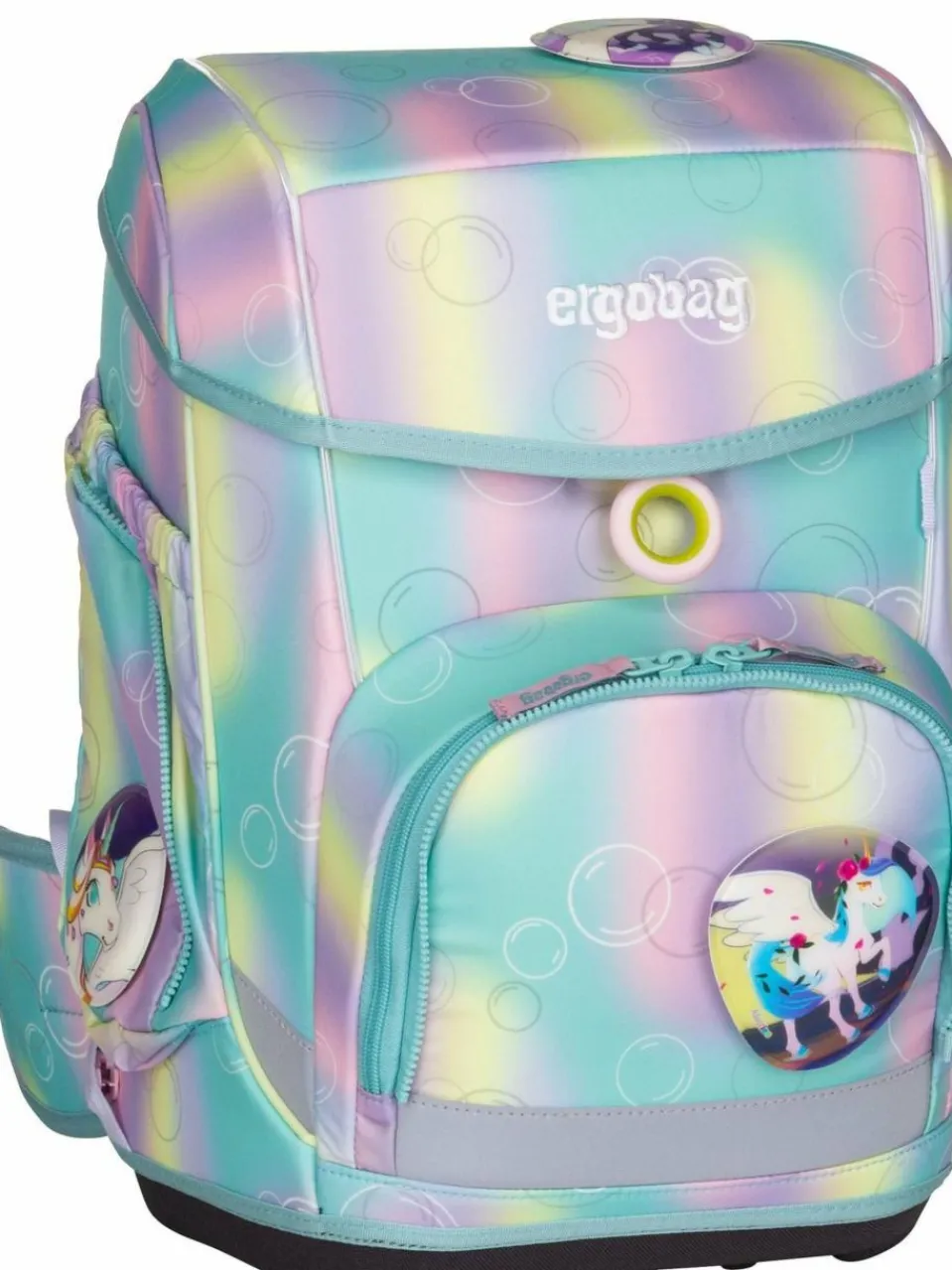 ergobag Jungen>Kinder Schulranzen - cubo Set GLOW