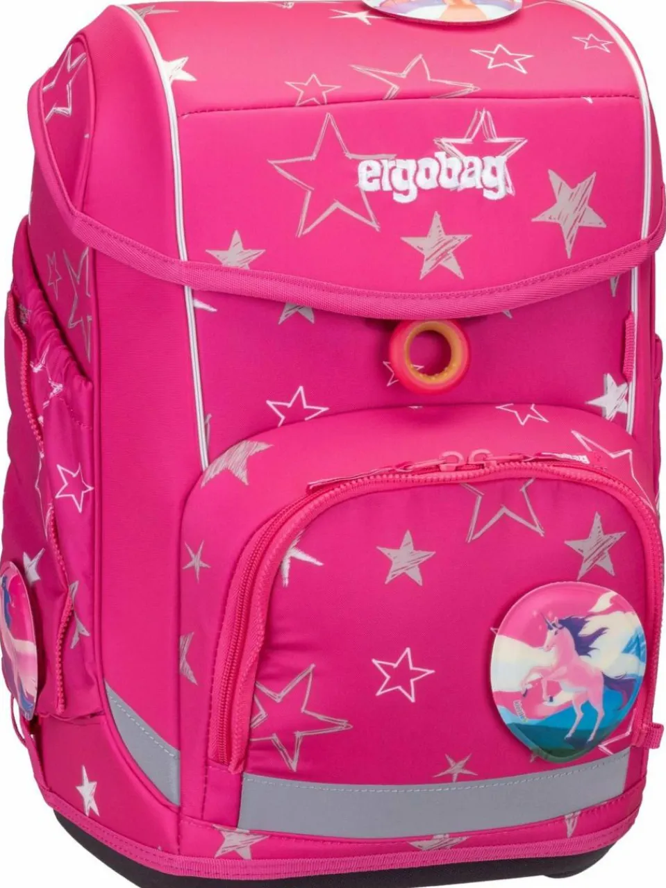 ergobag Jungen<Kinder Schulranzen - cubo Set pink uni