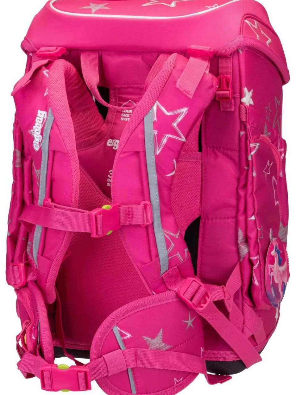 ergobag Jungen<Kinder Schulranzen - cubo Set pink uni