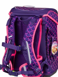 ergobag Jungen>Kinder Schulranzen - cubo light Set LUMI