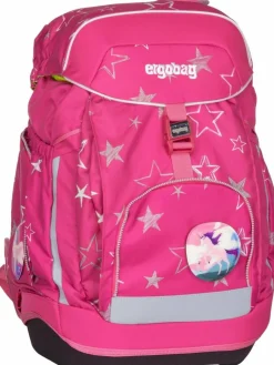 ergobag Jungen|Mädchen<Kinder Schulranzen - maxi Set pink uni