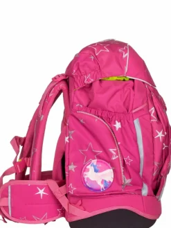 ergobag Jungen|Mädchen<Kinder Schulranzen - maxi Set pink uni