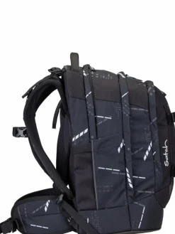 satch Jungen|Mädchen<Kinder Schulranzen - Pack Reflective schwarz uni