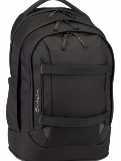 satch Jungen|Mädchen<Kinder Schulranzen - Pack schwarz uni