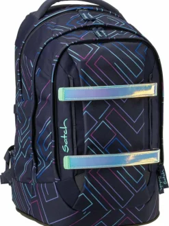 satch Jungen|Mädchen<Kinder Schulranzen - Pack Purple Laser mehrfarbig uni