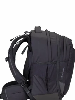 satch Jungen|Mädchen<Kinder Schulranzen - Match schwarz uni