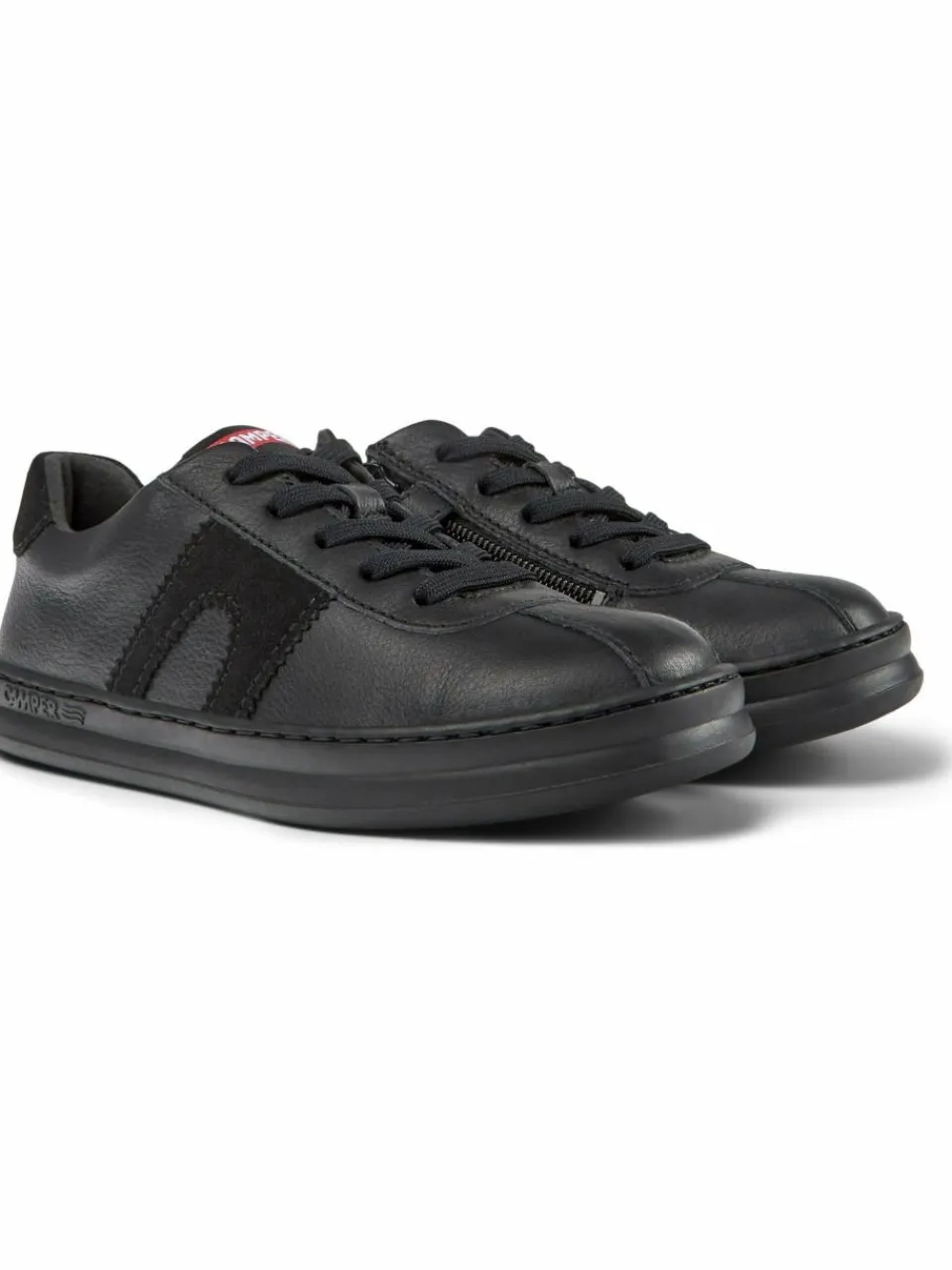 Camper Mädchen|Jungen<Kinder Sneaker - Runner Four Twins schwarz uni