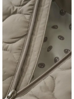 Minymo Jungen|Mädchen<Kinder Steppweste - MIVest beige uni