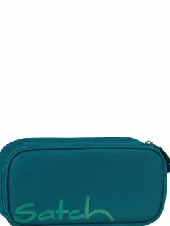 satch Jungen<Kinder Stifteetui - Schlamperbox petrol uni