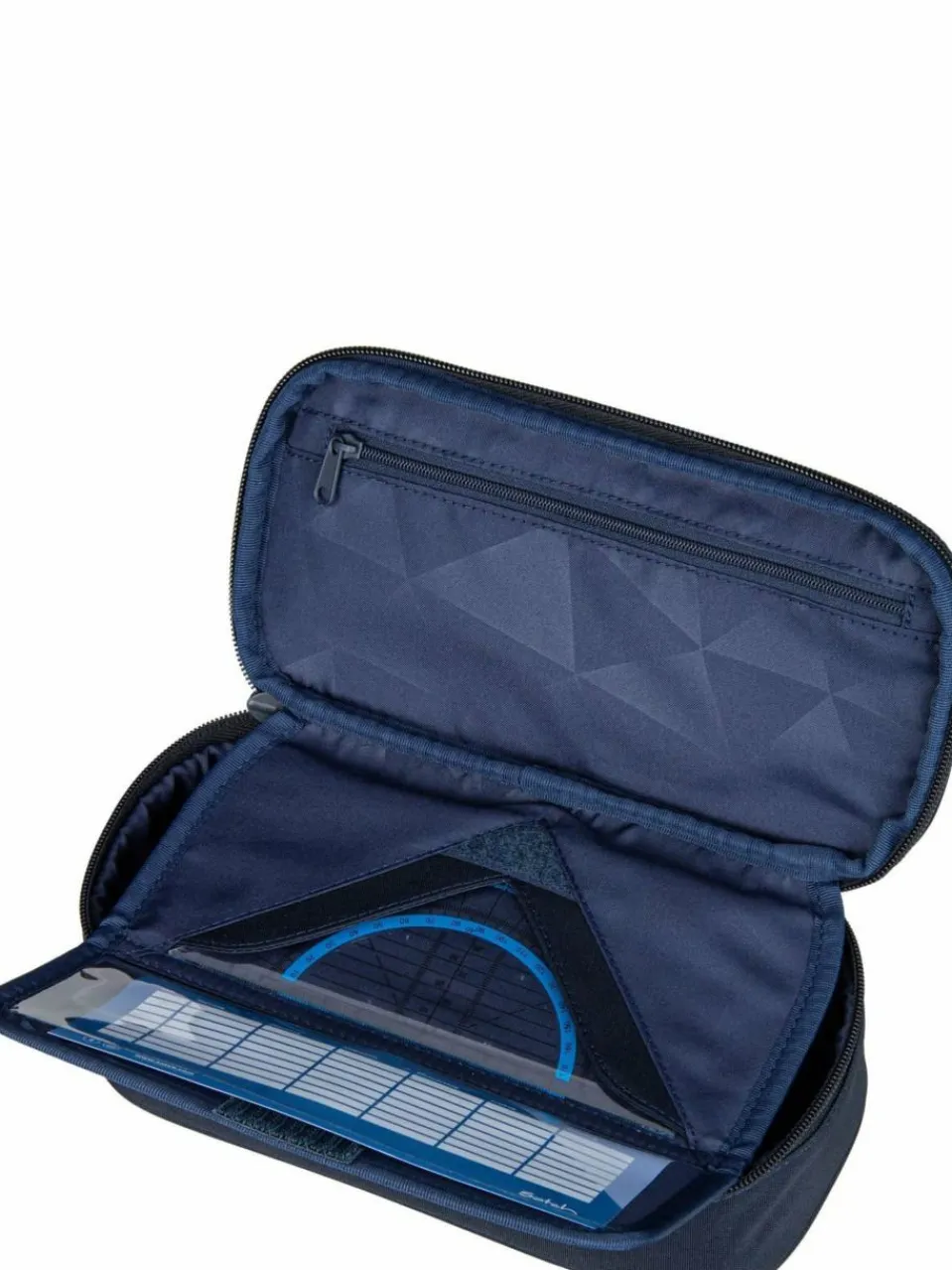 satch Jungen|Mädchen<Kinder Stifteetui - Schlamperbox Nordic Edition blau uni