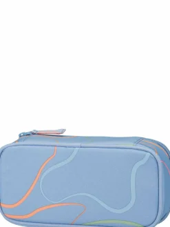 satch Jungen|Mädchen<Kinder Stifteetui - Schlamperbox blau uni