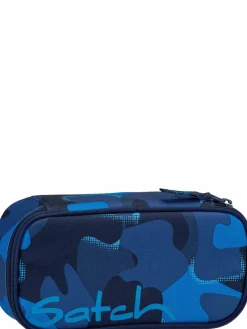 satch Jungen<Kinder Stifteetui - Schlamperbox blau uni