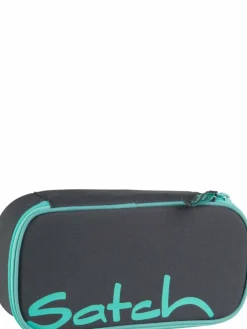 satch Jungen|Mädchen<Kinder Stifteetui - Schlamperbox grün uni