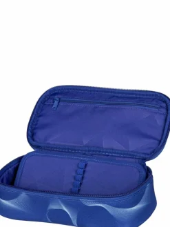 satch Jungen|Mädchen<Kinder Stifteetui - Schlamperbox blau uni