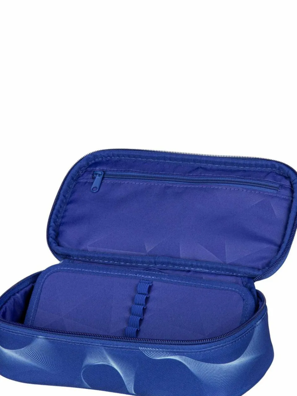 satch Jungen|Mädchen<Kinder Stifteetui - Schlamperbox blau uni