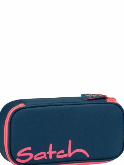 satch Jungen|Mädchen<Kinder Stifteetui - Schlamperbox blau uni