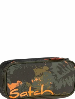 satch Jungen|Mädchen<Kinder Stifteetui - Schlamperbox grün uni