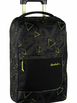 satch Jungen<Kinder Trolley - Flow S Trolley schwarz uni