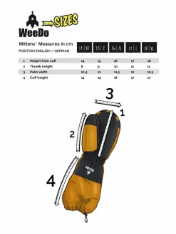 WeeDo Jungen<Kinder Unisex Handschuhe blau uni