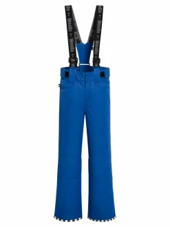 WeeDo Mädchen<Kinder Unisex Schneehose blau uni
