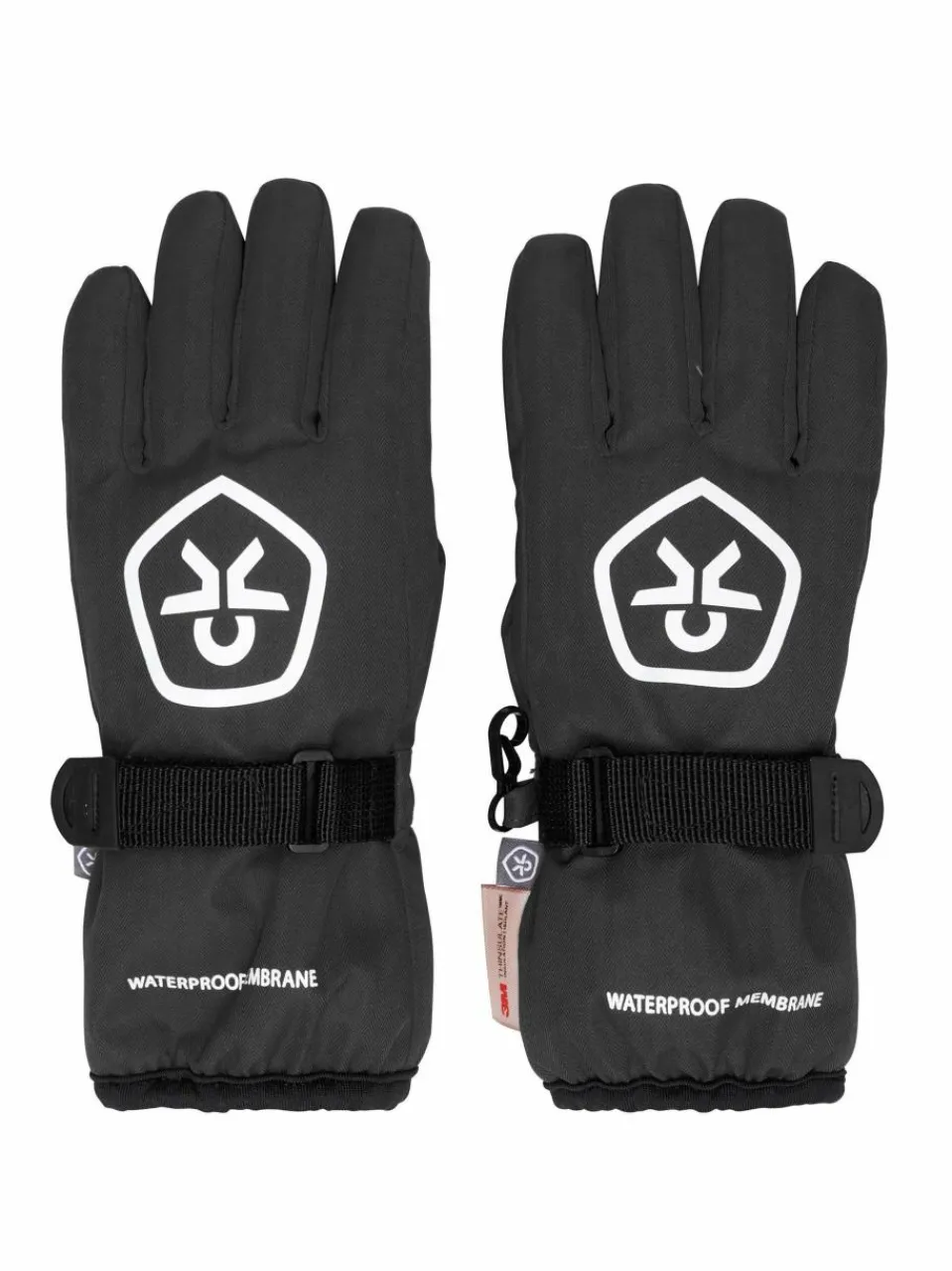 ColorKids Jungen|Mädchen<Kinder Unisex Skihandschuhe - COGloves schwarz uni