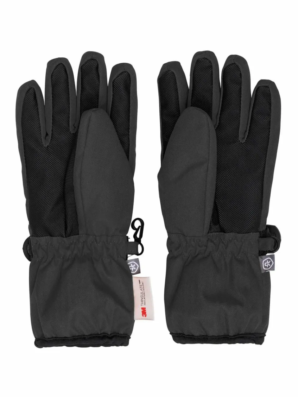 ColorKids Jungen|Mädchen<Kinder Unisex Skihandschuhe - COGloves schwarz uni