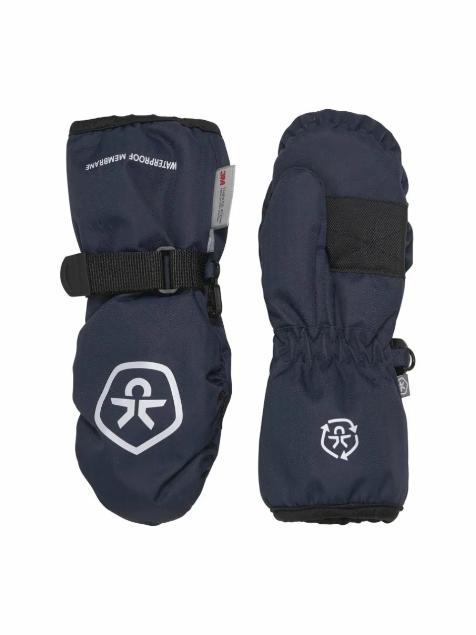 ColorKids Jungen|Mädchen<Kinder Unisex Skihandschuhe - COMittens blau uni