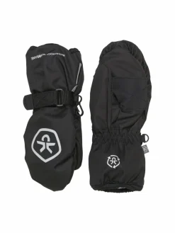 ColorKids Jungen|Mädchen<Kinder Unisex Skihandschuhe - COMittens schwarz uni