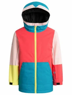 WeeDo Mädchen<Kinder Unisex Winterjacke mehrfarbig gemustert