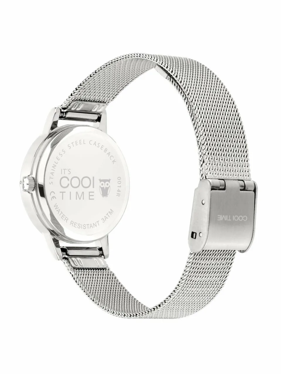 Cool Time Mädchen<Mädchen Armbanduhr silber uni