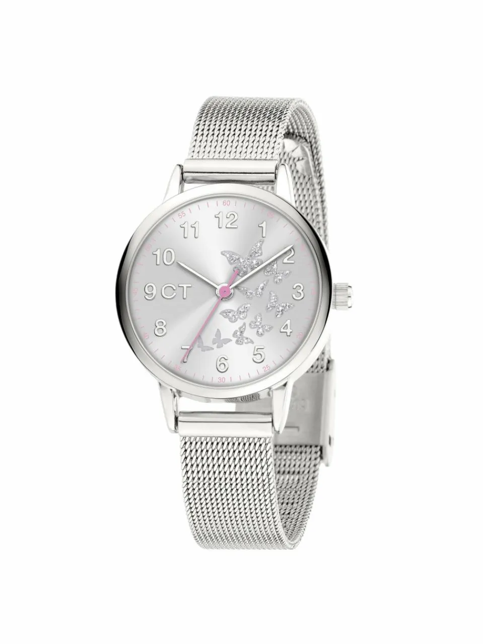 Cool Time Mädchen<Mädchen Armbanduhr silber uni