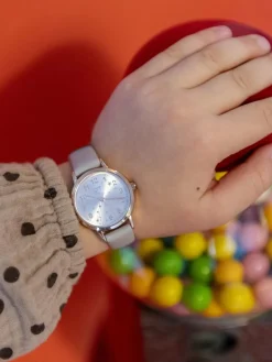 Cool Time Mädchen<Mädchen Armbanduhr grau uni