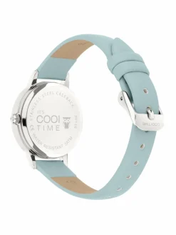 Cool Time Mädchen<Mädchen Armbanduhr blau uni