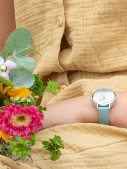 Cool Time Mädchen<Mädchen Armbanduhr blau uni