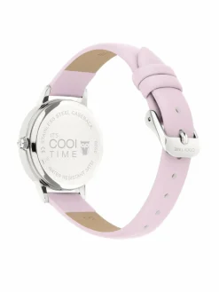 Cool Time Mädchen<Mädchen Armbanduhr flieder gemustert