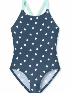 Schiesser Mädchen<Mädchen Badeanzug - Aqua Kids Girl marine bedruckt
