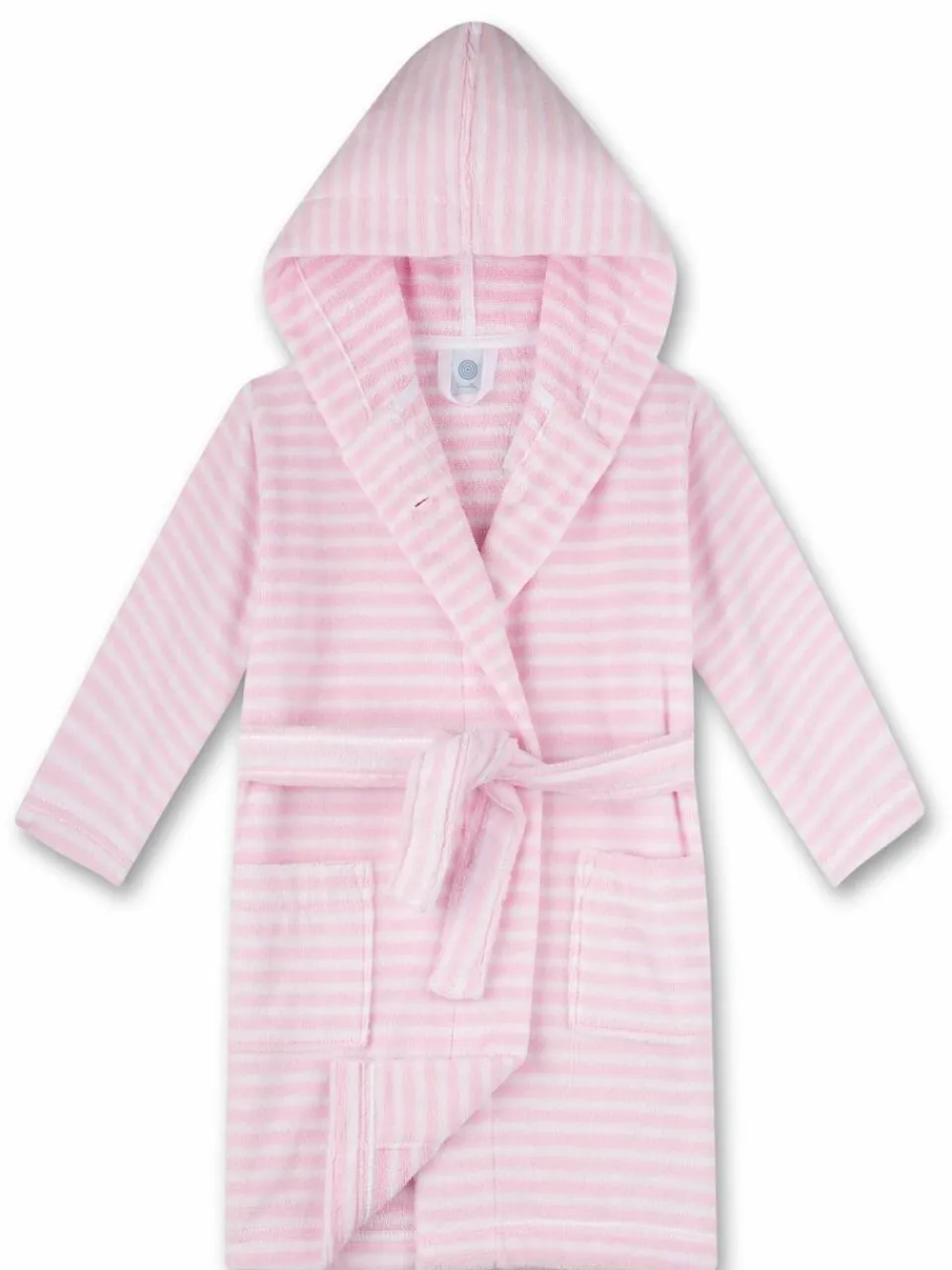 Sanetta Mädchen<Mädchen Bademantel rosa gestreift