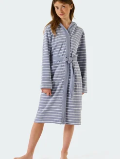 Schiesser Mädchen>Mädchen Bademantel - Feather Terry