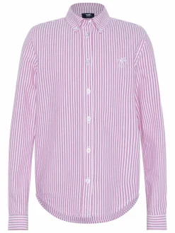 Polo Sylt Mädchen<Mädchen Bluse pink weiß gestreift